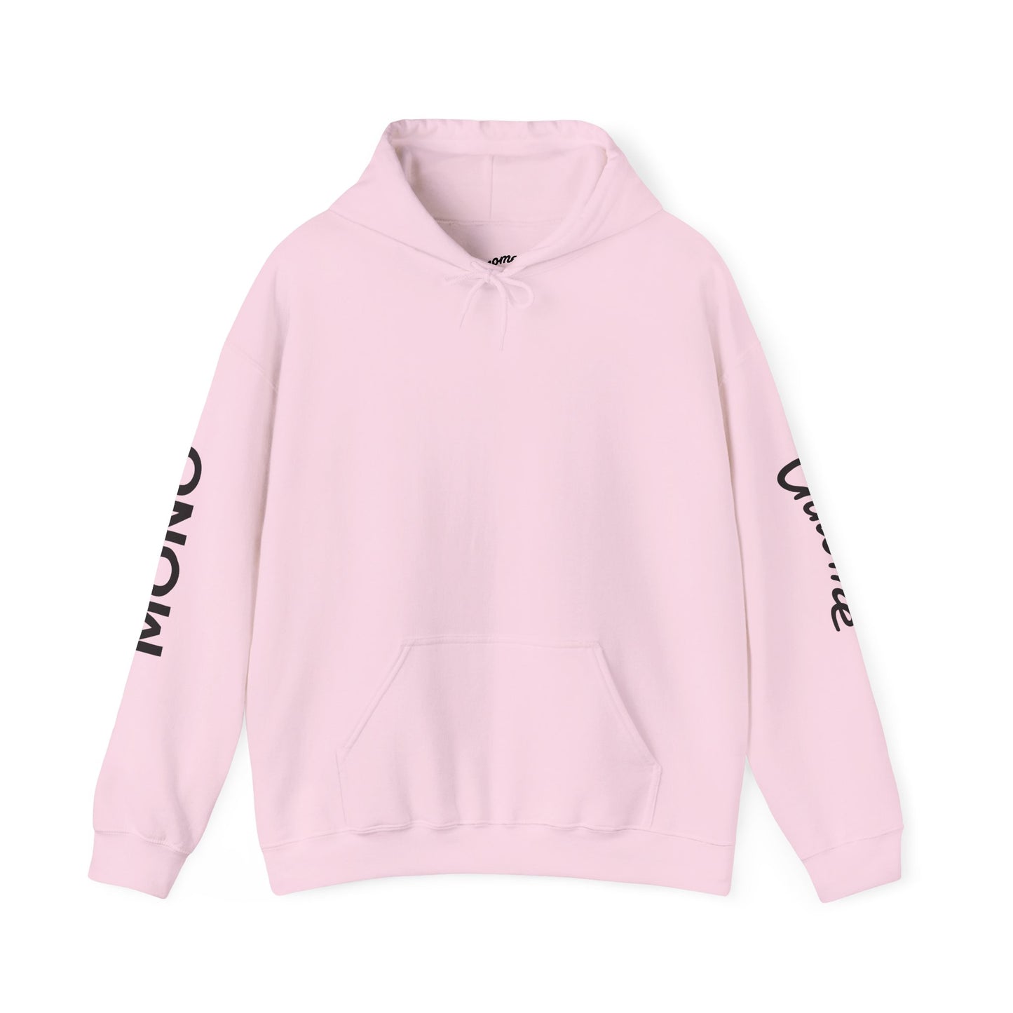 Hoodie — Minimal 'Chrome Mono' Logo Pullover