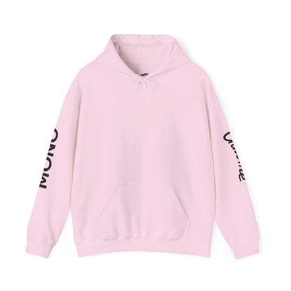 Hoodie — Minimal 'Chrome Mono' Logo Pullover