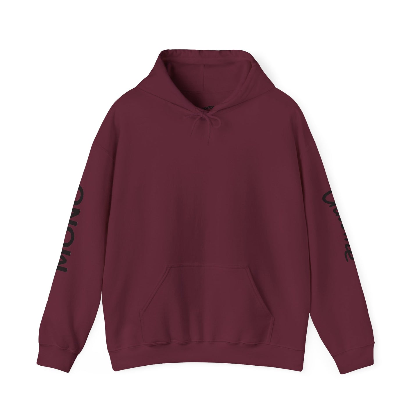 Hoodie — Minimal 'Chrome Mono' Logo Pullover