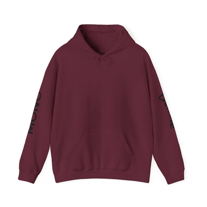 Hoodie — Minimal 'Chrome Mono' Logo Pullover