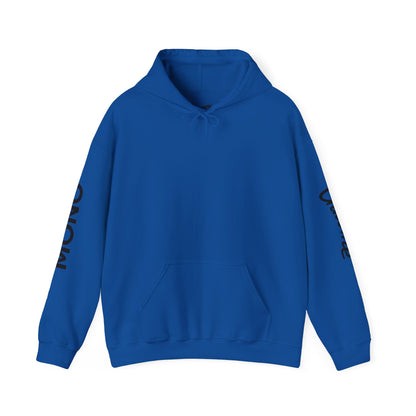 Hoodie — Minimal 'Chrome Mono' Logo Pullover