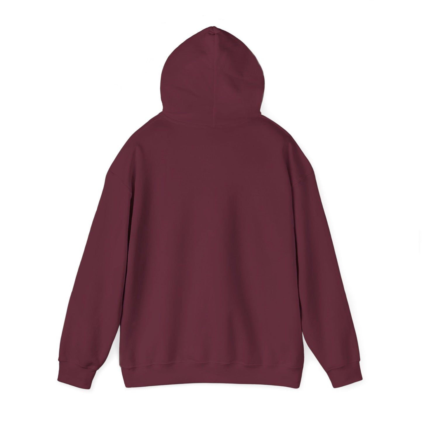 Mono Minimalist Hoodie – Simple Text Front Pullover