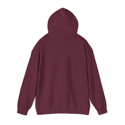 Mono Minimalist Hoodie – Simple Text Front Pullover